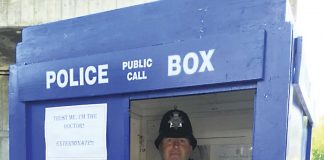 Plympton Blue Light Day goes down a storm! Blue-Light-greg-in-a-box