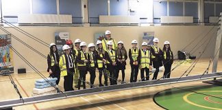 Building bridges to STEM careers Building-Bridges-Proud-of-their-final-product
