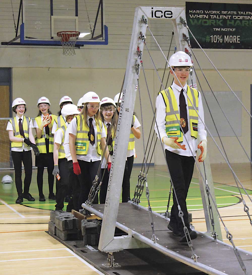 Building-Bridges-Students-test-their-structure