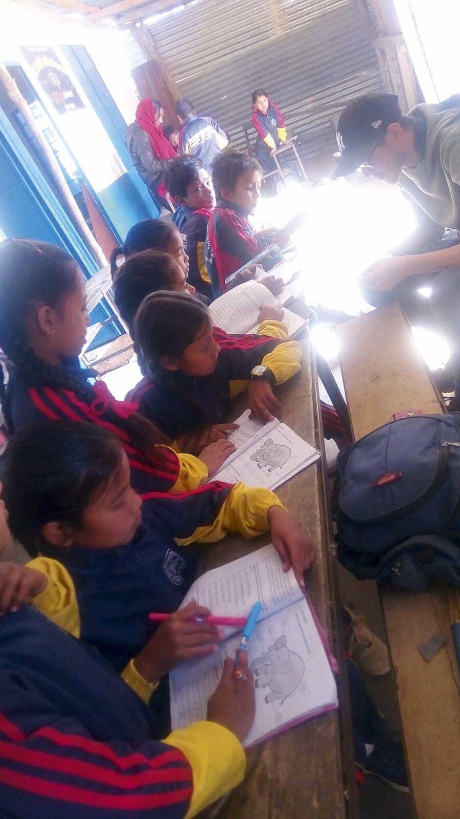 Holton working on projects in Nepal