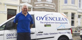 Ovenclean is just the job for Mark Oven-Clean-Van-1