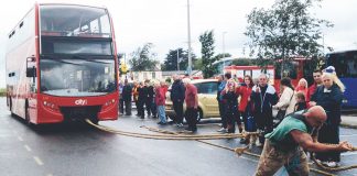 Strongman Steve Swatton announces his next challenge – pulling a train at the Plym Valley Railway! Steve2