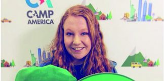 Talented Bridey is flying high at Camp America