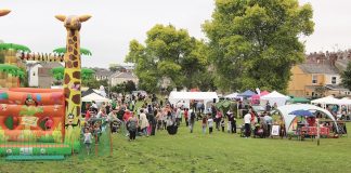 Family fun at St Levan Park…