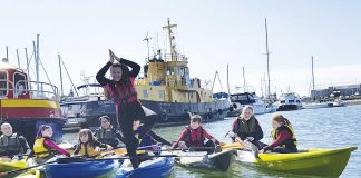 Families taking to the water with Making Waves project Making-Waves-2
