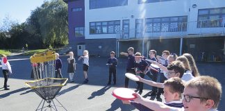 Frisbee fever at Pennycross! Pennycross