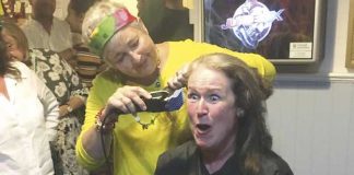Helen braves the shave – and raises over £5,000 for the Mustard Tree Helens-Brave-the-Shave