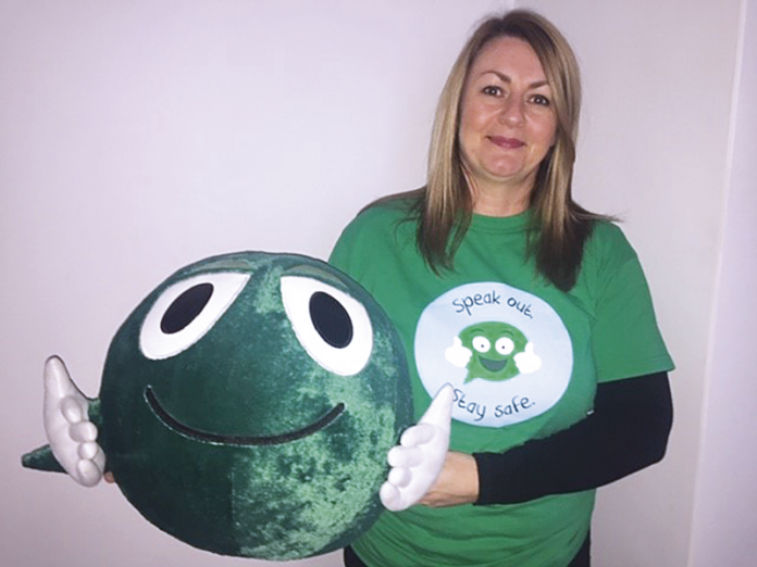 NSPCC-Michelle-Green-and-Buddy NSPCC-Michelle-Green-and-Buddy