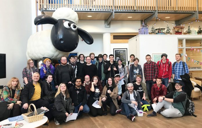 Animation-students-at-Aardman-Animations