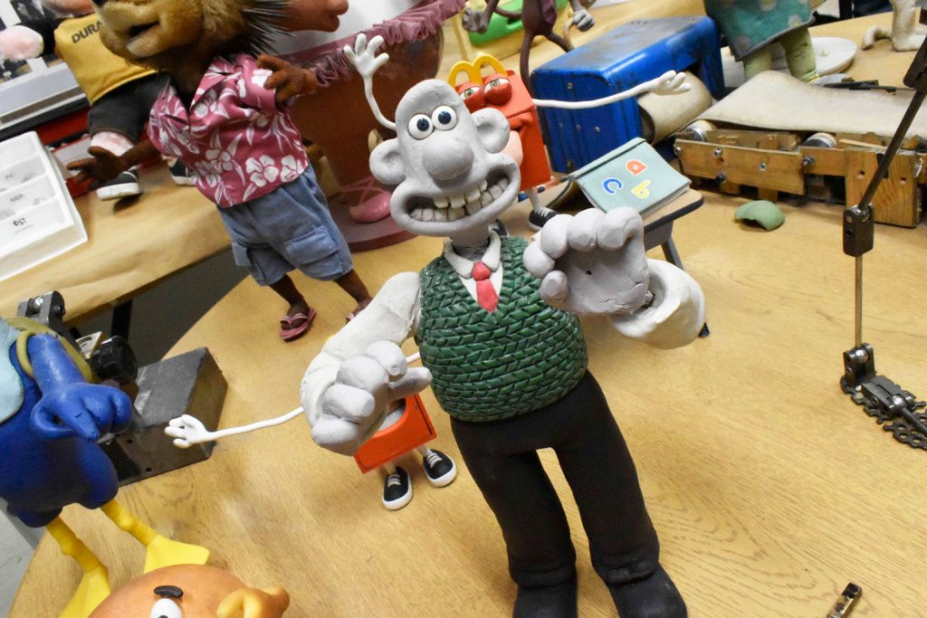 Wallace-at-Aardman-Animations
