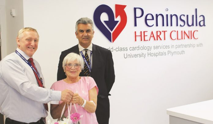 First patient at heart clinic