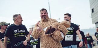 Men on the move in memory of much-loved colleague