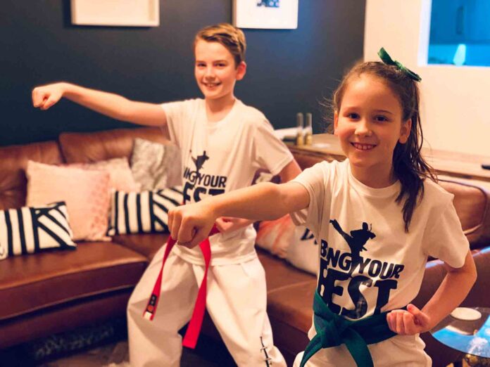 Cobey and Lola Jackson from Discovery Martial Arts Academy Cobey and Lola Jackson from Discovery Martial Arts Academy