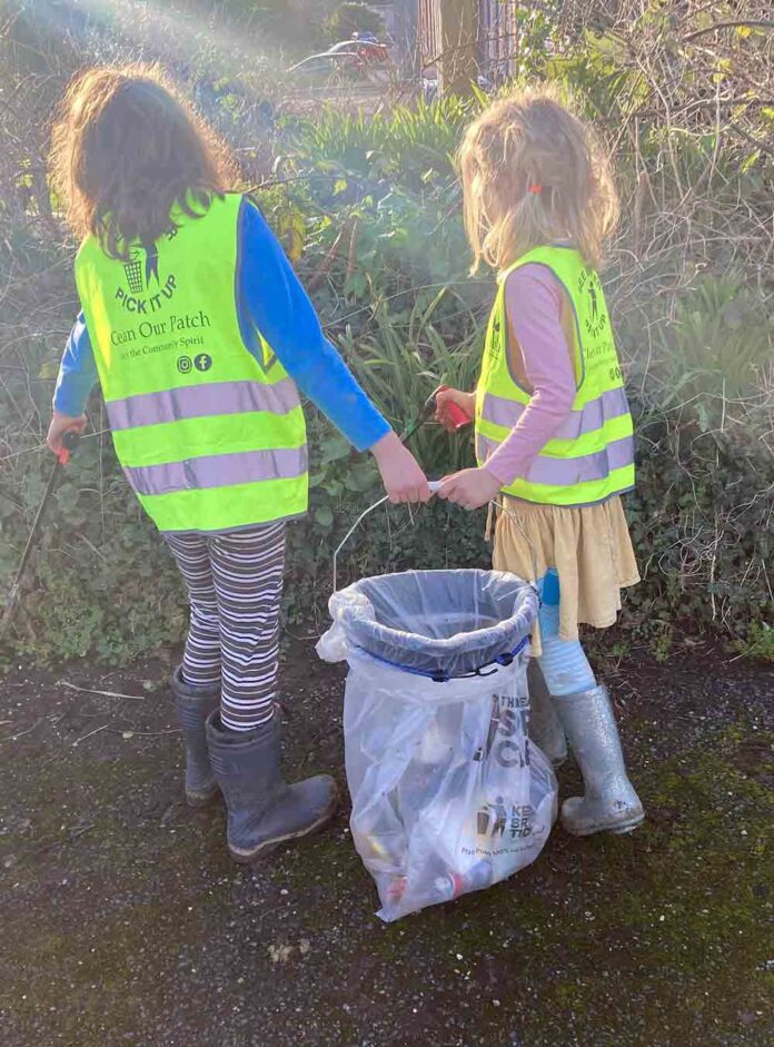 Litter picking Litter picking