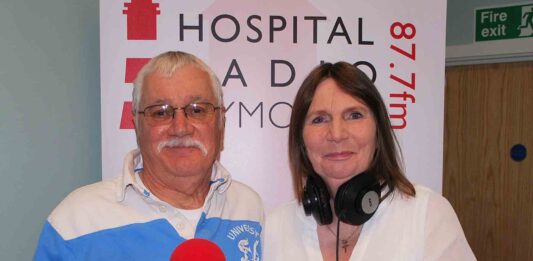 Steve Glanville and Jill Bright--- Hospital Radio Plymouth