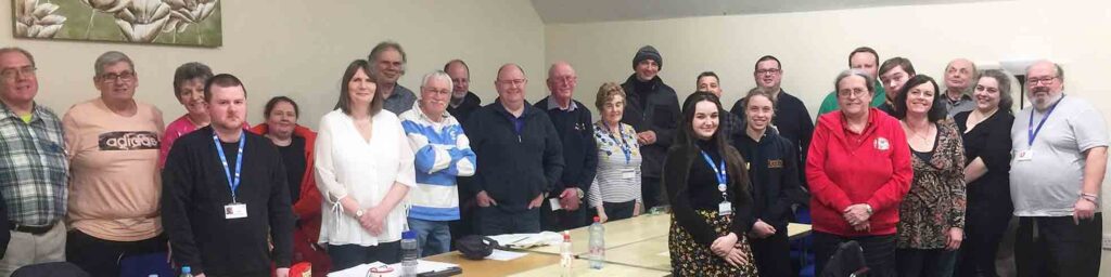 Hospital Radio Plymouth volunteers pictured pre-lockdown