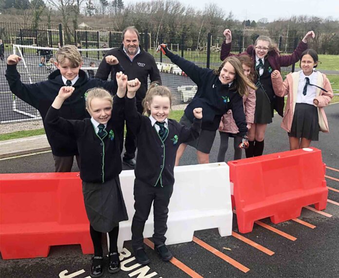 Sherford Vale Primary youngsters enjoying playground time Sherford Vale Primary youngsters enjoying playground time