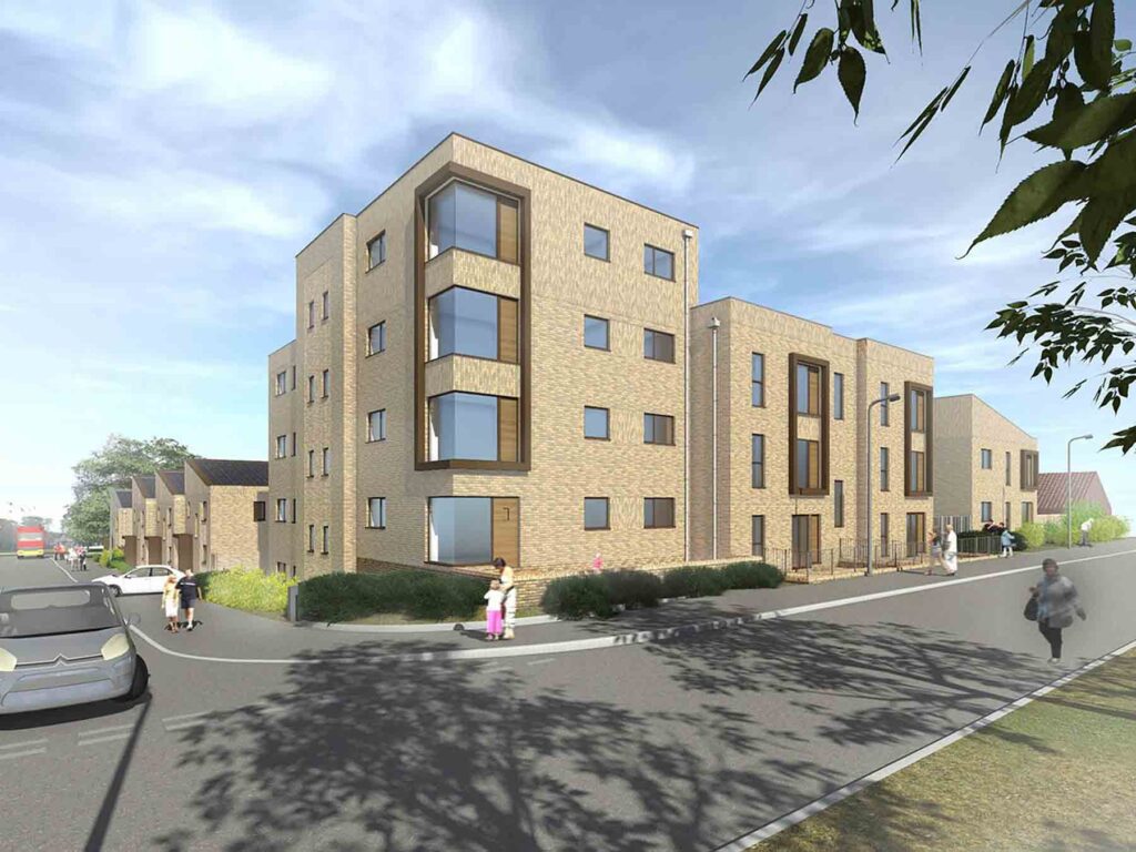 Artist’s impression of the Stirling House development