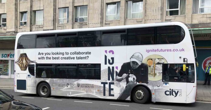 IGNITE is being promoted by Plymouth Citybus IGNITE is being promoted by Plymouth Citybus