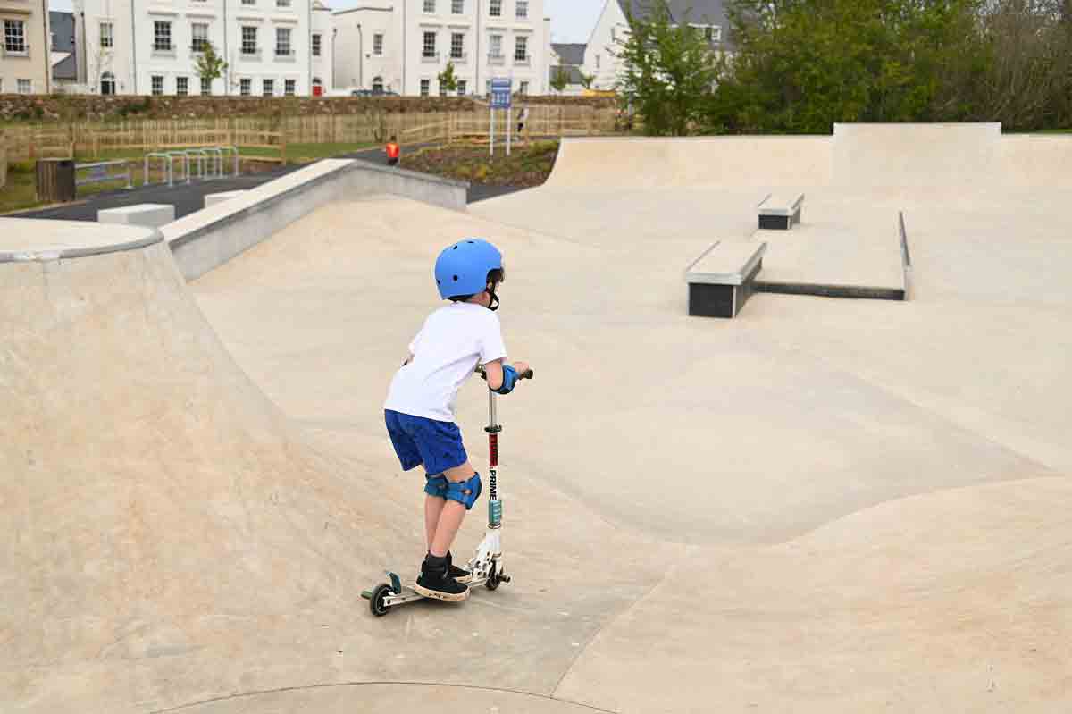 Skatepark at Sherford