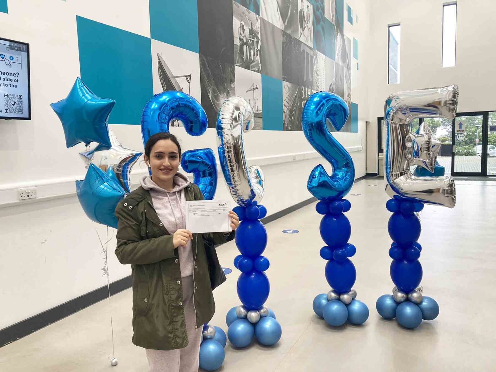 Mobina Shah from Estover - now planning to do an Access to Engineering Diploma