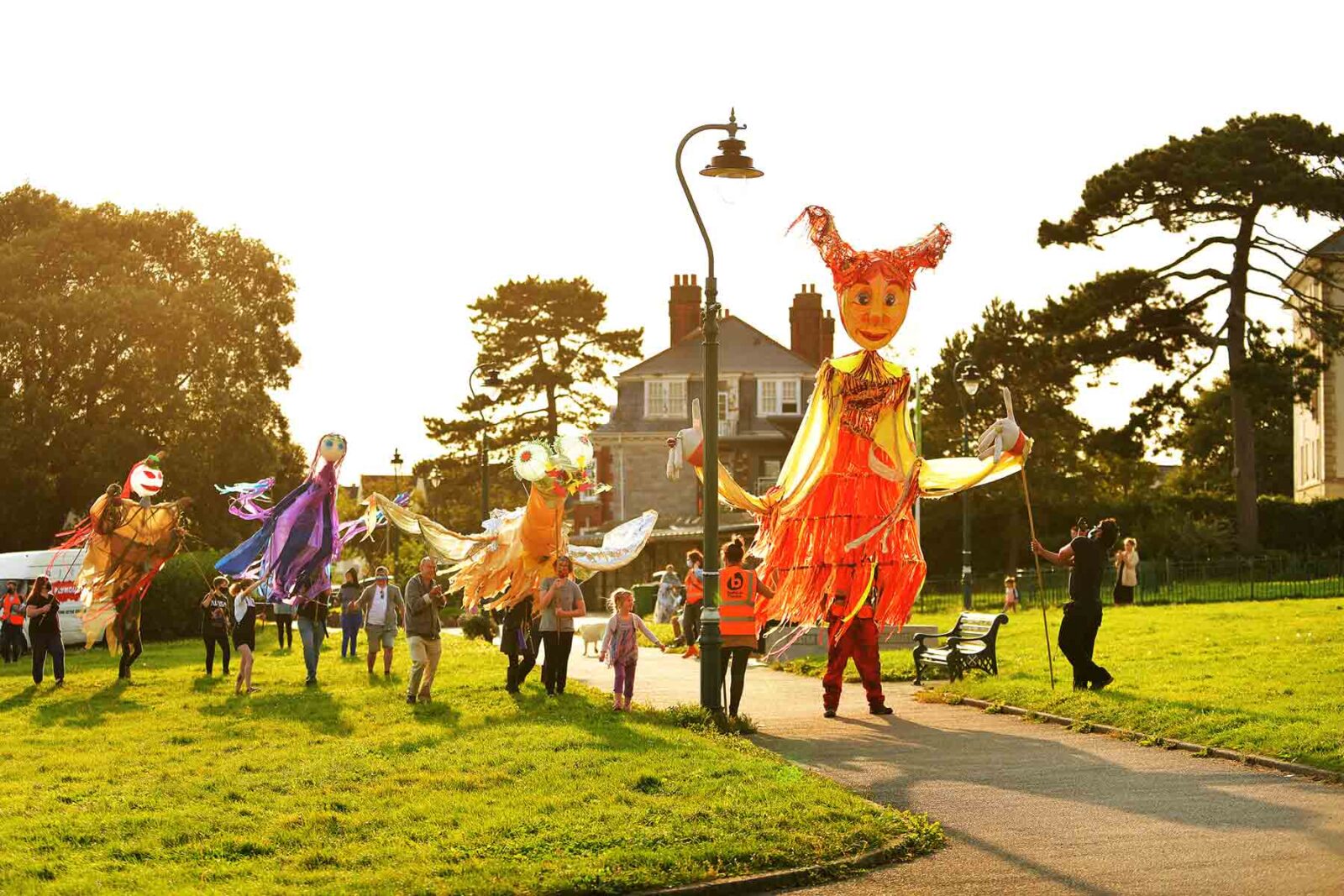 City Culture: Barbican Theatre Rebels puppet parade. Photo by John Allen.