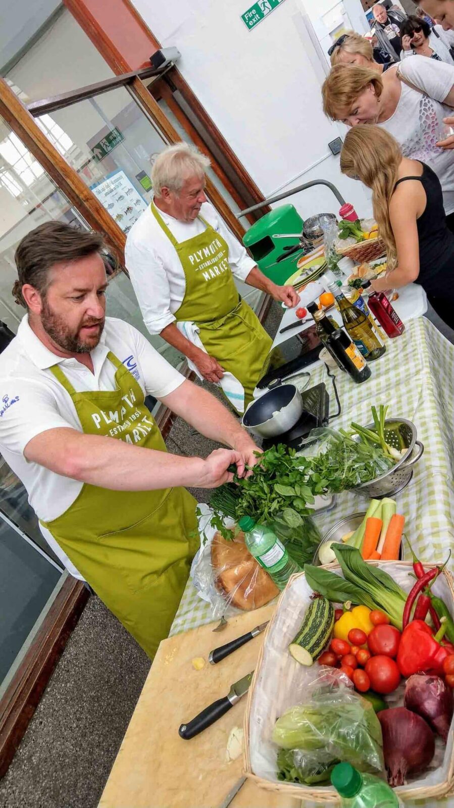 Chance to visit Plymouth Market traders