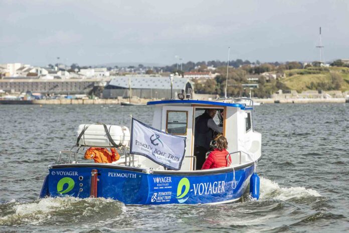 The e-Voyager was completely rebuilt over several months and underwent rigorous trials before carrying its first paying passengers Photo: University of Plymouth The e-Voyager was completely rebuilt over several months and underwent rigorous trials before carrying its first paying passengers Photo: University of Plymouth