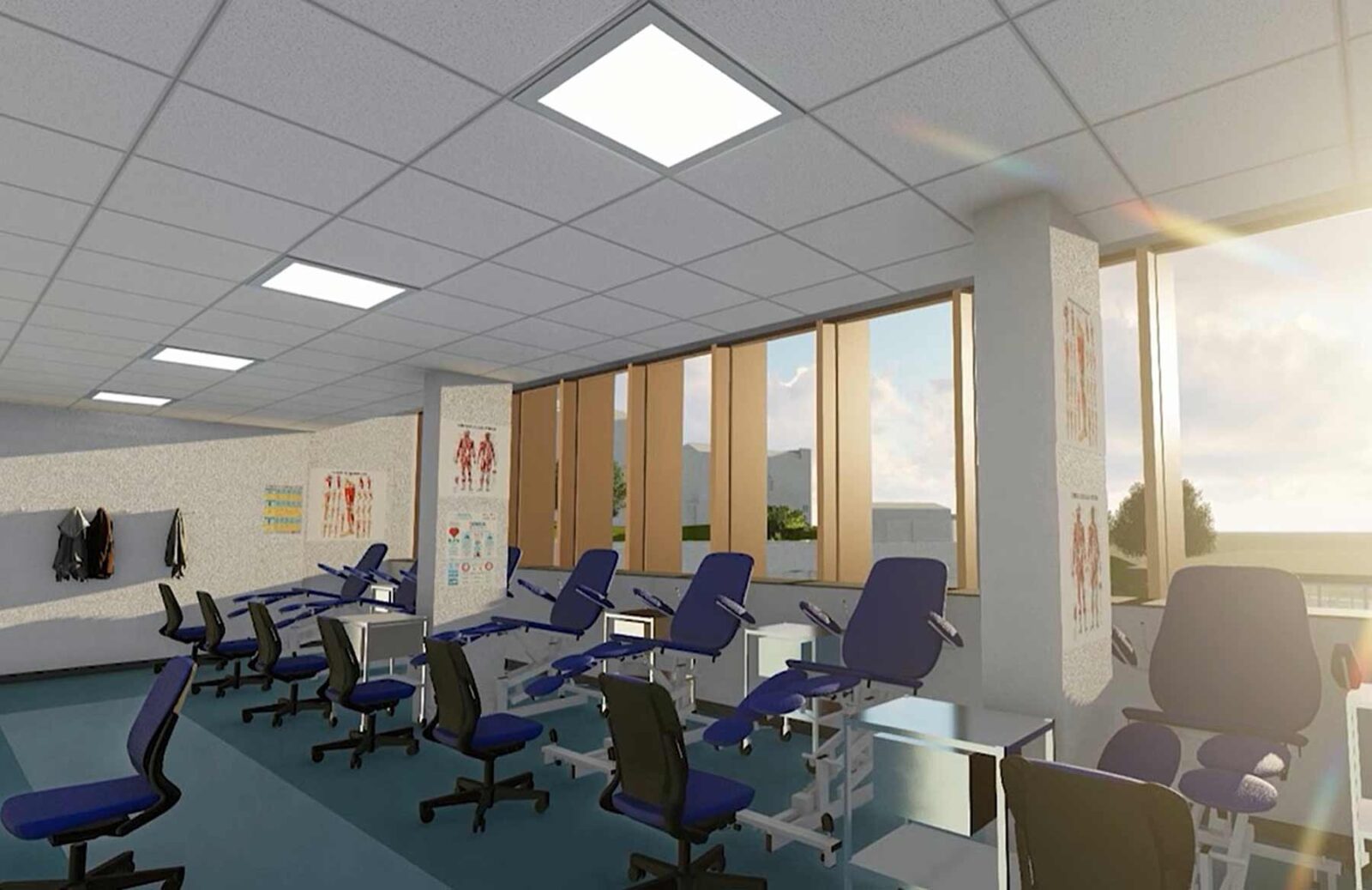 Artist’s impression of the Podiatry Suite