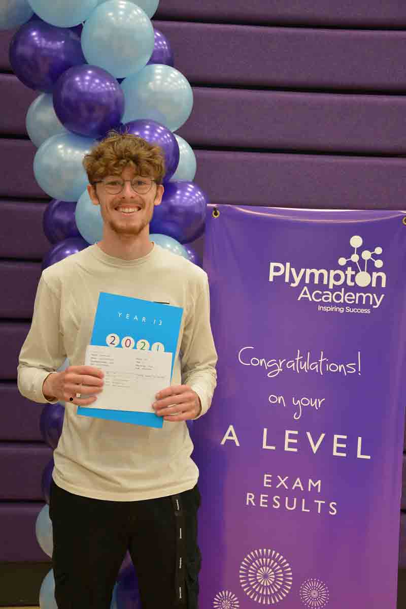 Jake Grenney.. will study commercial photography at Plymouth College of Art