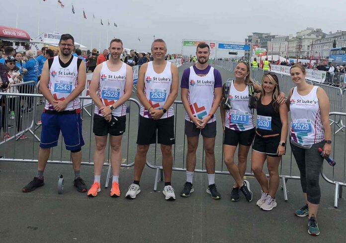 Academy staff who took part in this year’s half marathon Academy staff who took part in this year’s half marathon