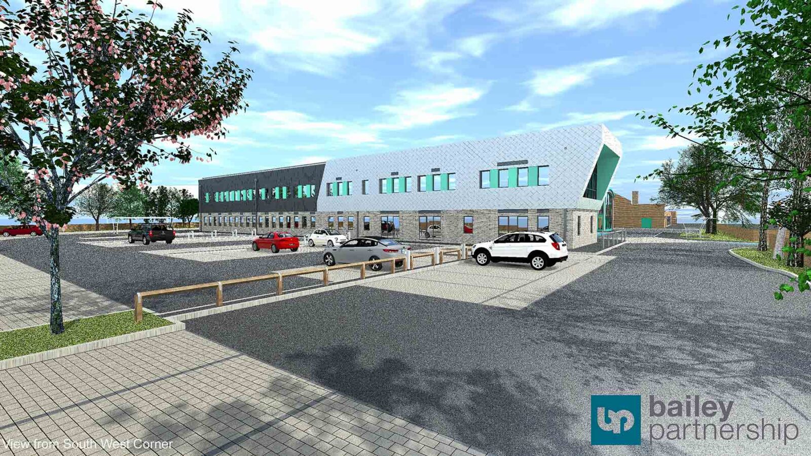 Artist’s impression of the proposed development at City Business Park in Stoke