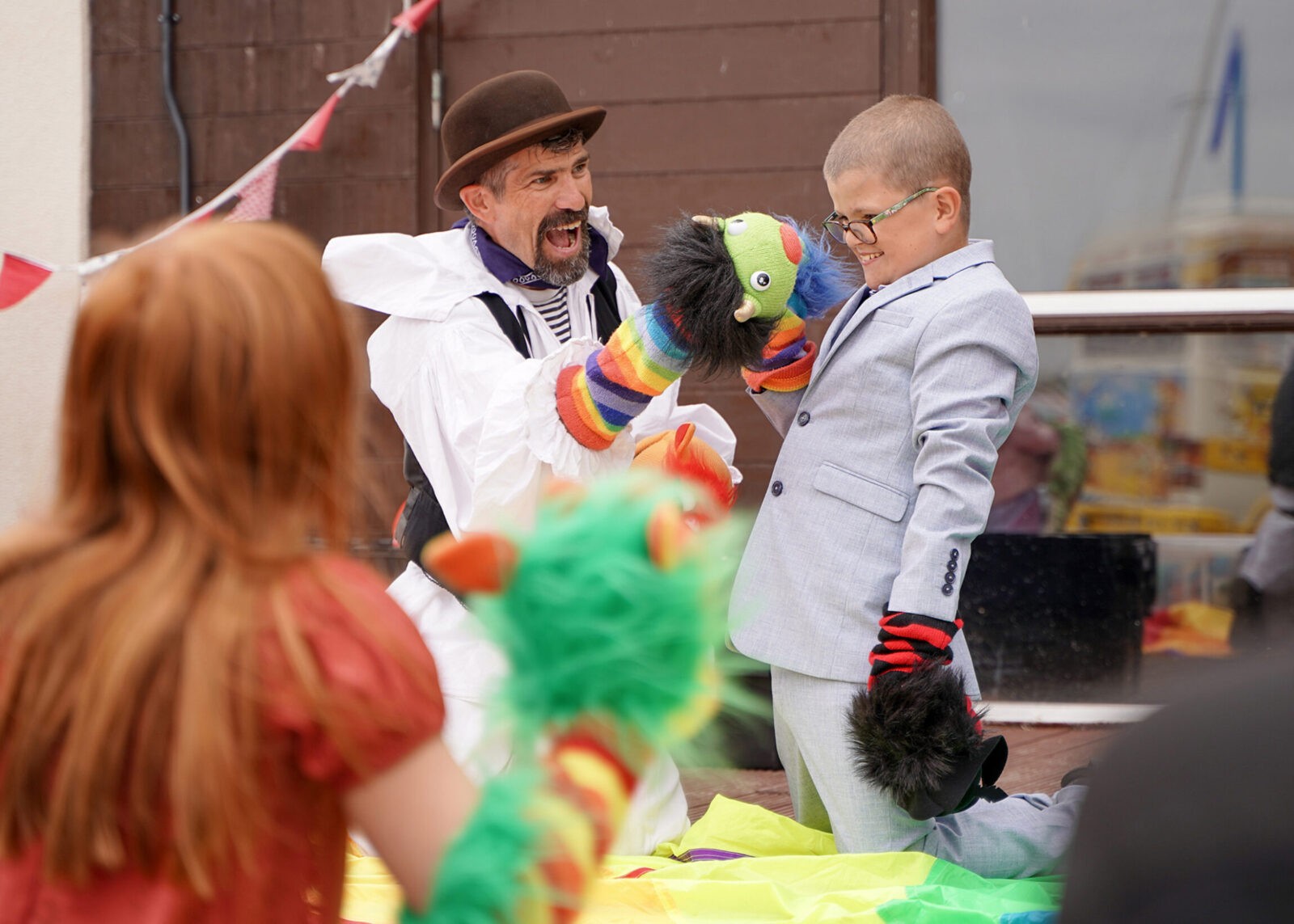 Great fun for youngsters at the special party organised by Friends and Families of Special Children