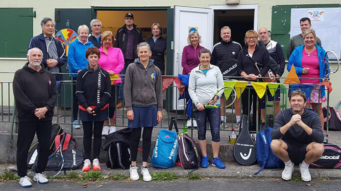 Members of Plympton Tennis Club have appealed for support Members of Plympton Tennis Club have appealed for support