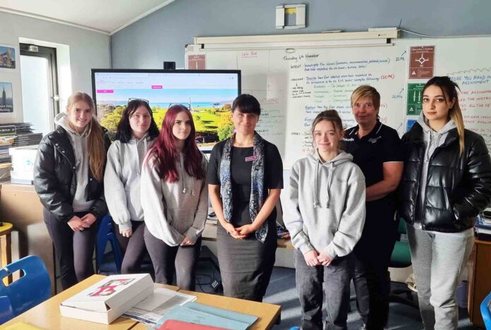The events manager from the Crowne Plaza Hotel was one of the guest speakers at Discovery College The events manager from the Crowne Plaza Hotel was one of the guest speakers at Discovery College