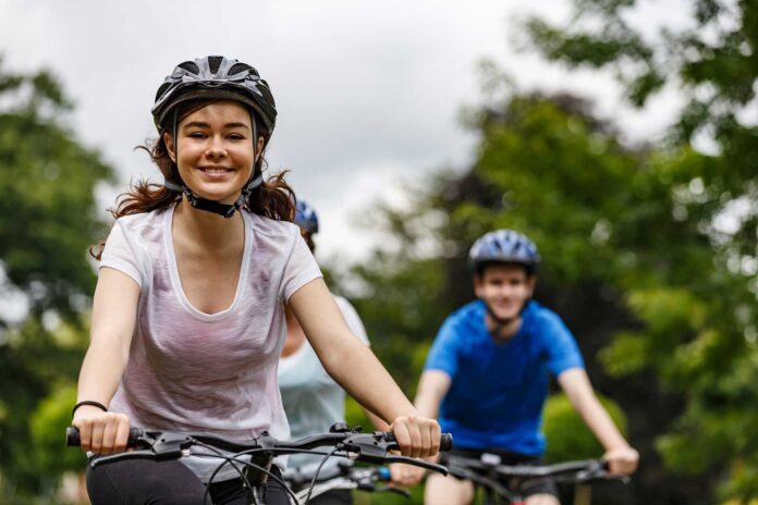People cycling on bikes department-of-transport
