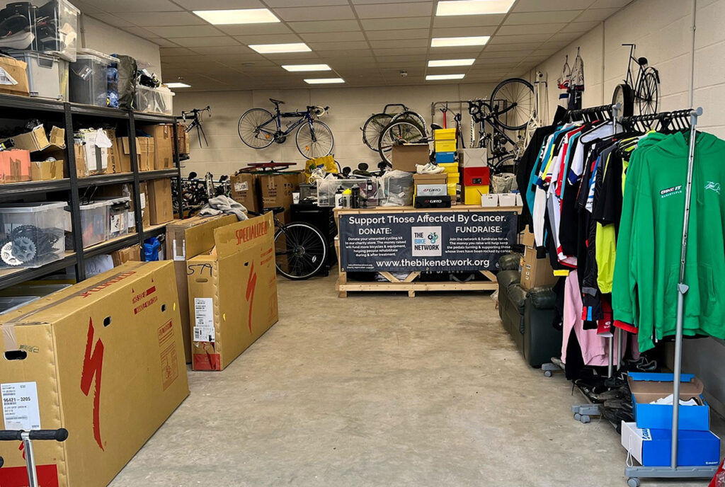 Interior of the new Bike Network premises at Langage Business Park
