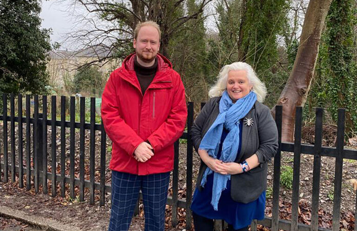residents-celebrate controversial apartment block