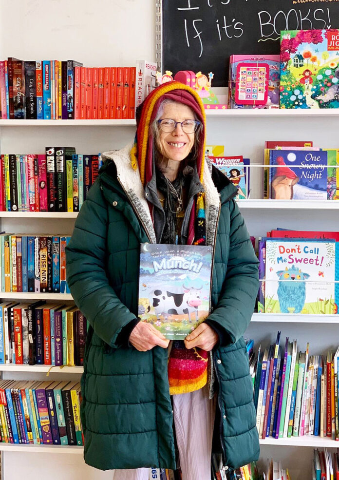 Author Sarah Adams at the British Red Cross Bookshop Author Sarah Adams at the British Red Cross Bookshop