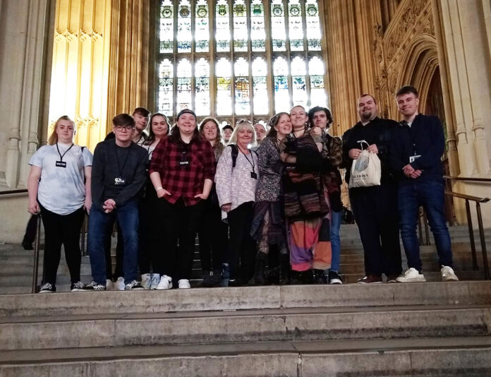 The Young Ambassadors pictured during their visit to the Houses of Parliament, which was hosted by Emyr Davis, parliamentary assistant to Luke Pollard MP The Young Ambassadors pictured during their visit to the Houses of Parliament, which was hosted by Emyr Davis, parliamentary assistant to Luke Pollard MP