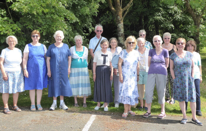 Members of the Garden Visit group at RHS Rosemoor Members of the Garden Visit group at RHS Rosemoor