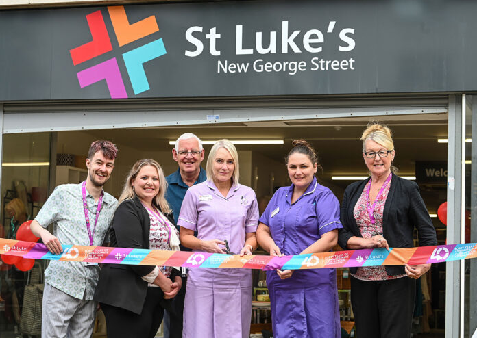 Official opening of the new shop on New George Street Official opening of the new shop on New George Street