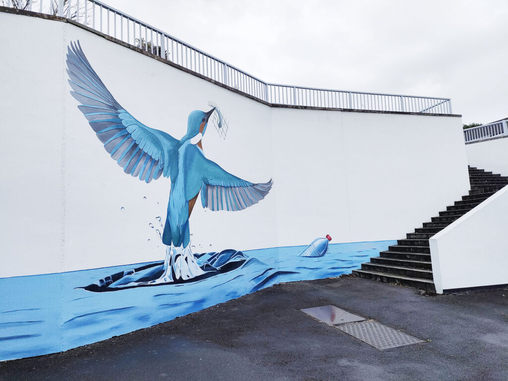 Murals with a message - the latest work by local artist Ellie Johnson