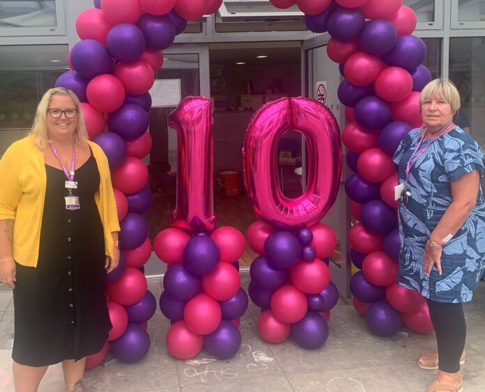 Katy Fisher and Sue Collins from PDAS Katy Fisher and Sue Collins from PDAS