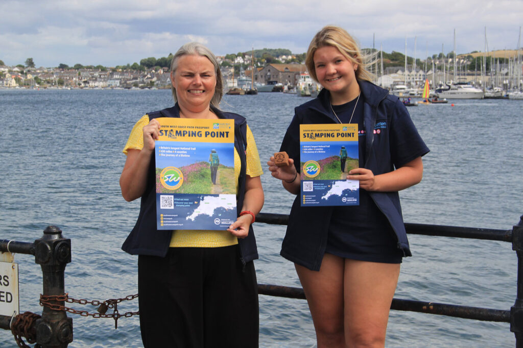 Emma and Lyla from the Mount Batten Centre