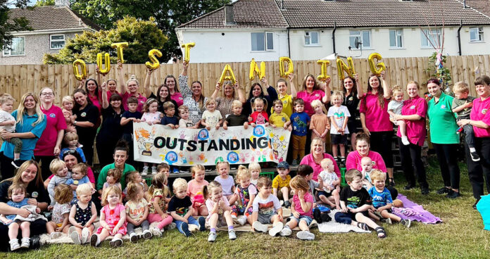 Celebrating outstanding Ofsted result at Mama Bear’s in Pennycross Celebrating outstanding Ofsted result at Mama Bear’s in Pennycross