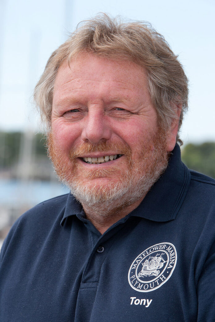Harbour master Tony Saunders Harbour master Tony Saunders