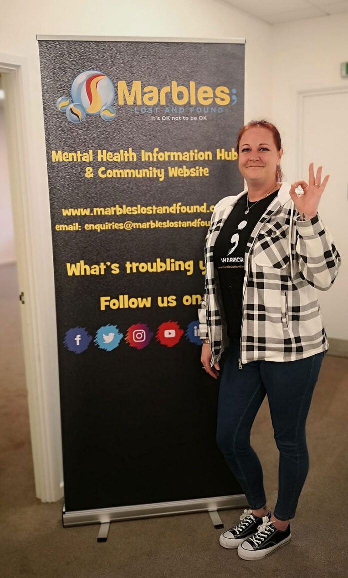 Nicky Nurrish at Mental health event Nicky Nurrish at Mental health event