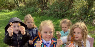 Settling in nicely at Eggbuckland Vale Lots of outdoor play at Eggbuckland Vale