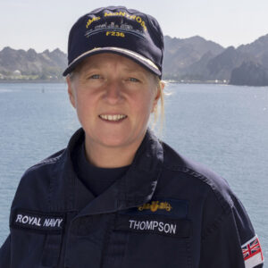 HMS Montrose Thompson Claire Cdr